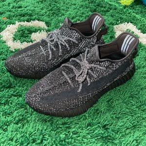 Replica Yeezy 350 V2 Black Static (Reflective)